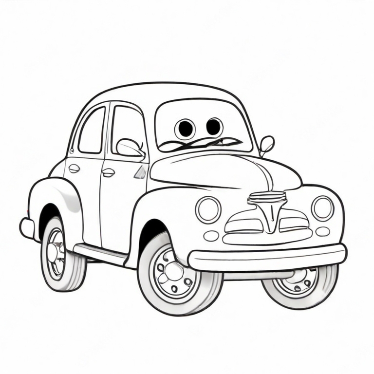 cartoon car drawing
