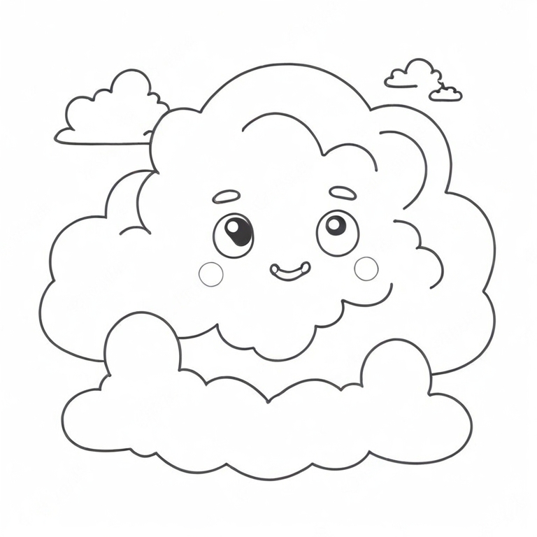 Cute cloud Free Stock Vectors