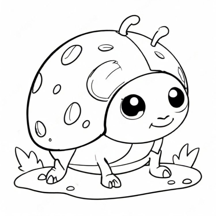 Ladybug Drawing - How To Draw A Ladybug Step By Step