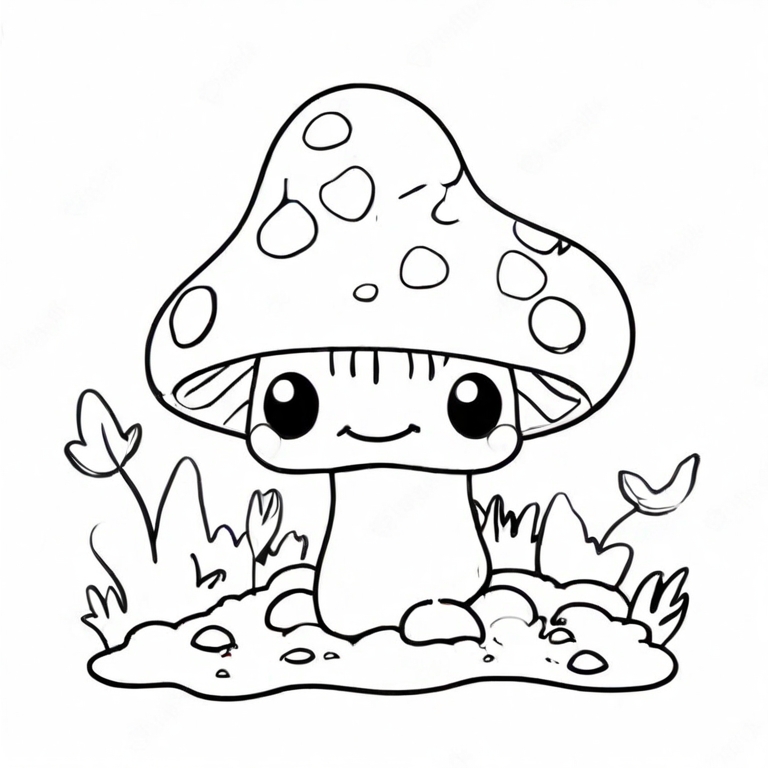 20 Easy Mushroom Drawing Ideas | Mushroom drawing, Mini drawings, Sketch  book