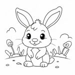 Rabbit Drawing - How To Draw A Rabbit Step By Step