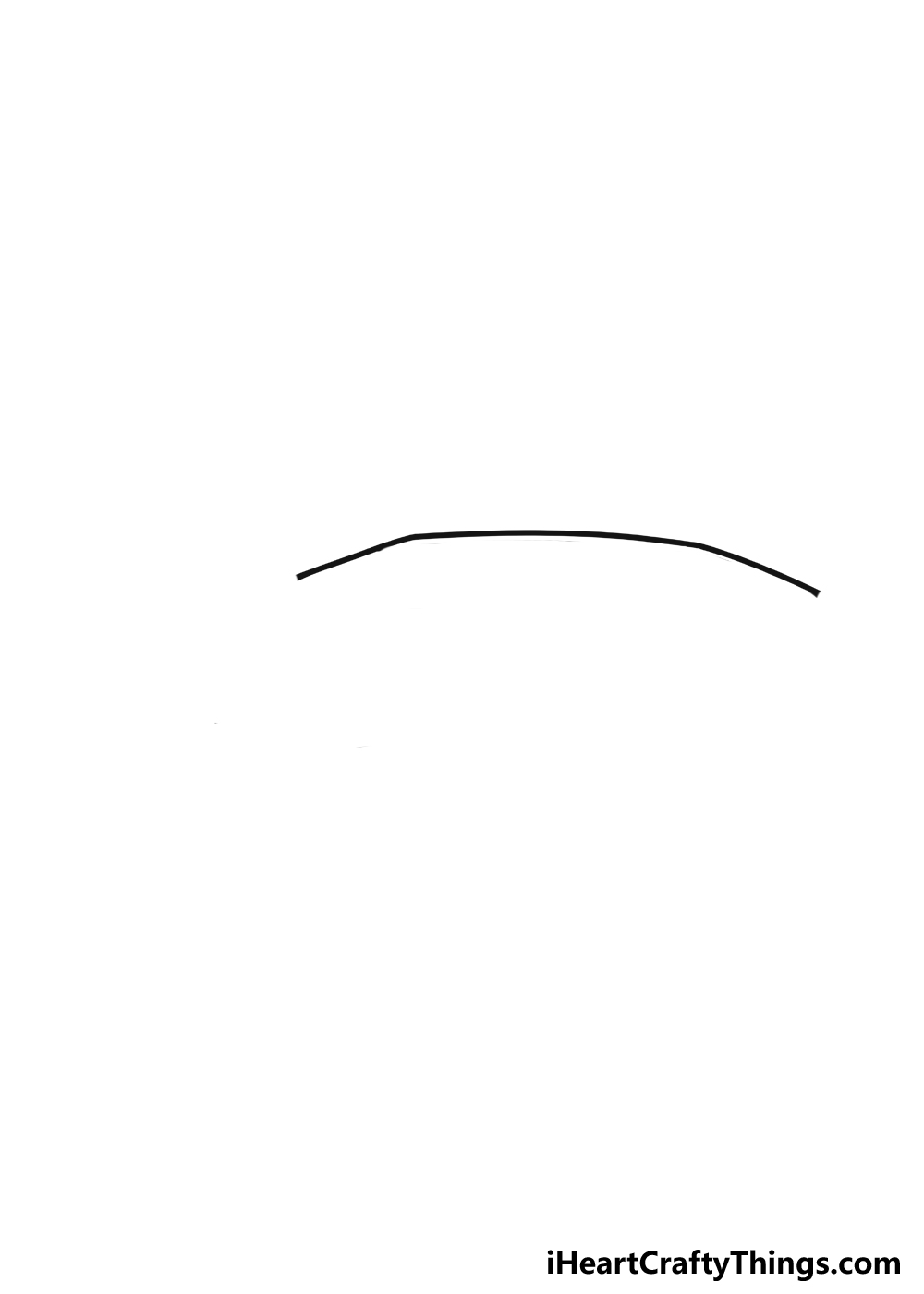How to Draw A Lamborghini step 1