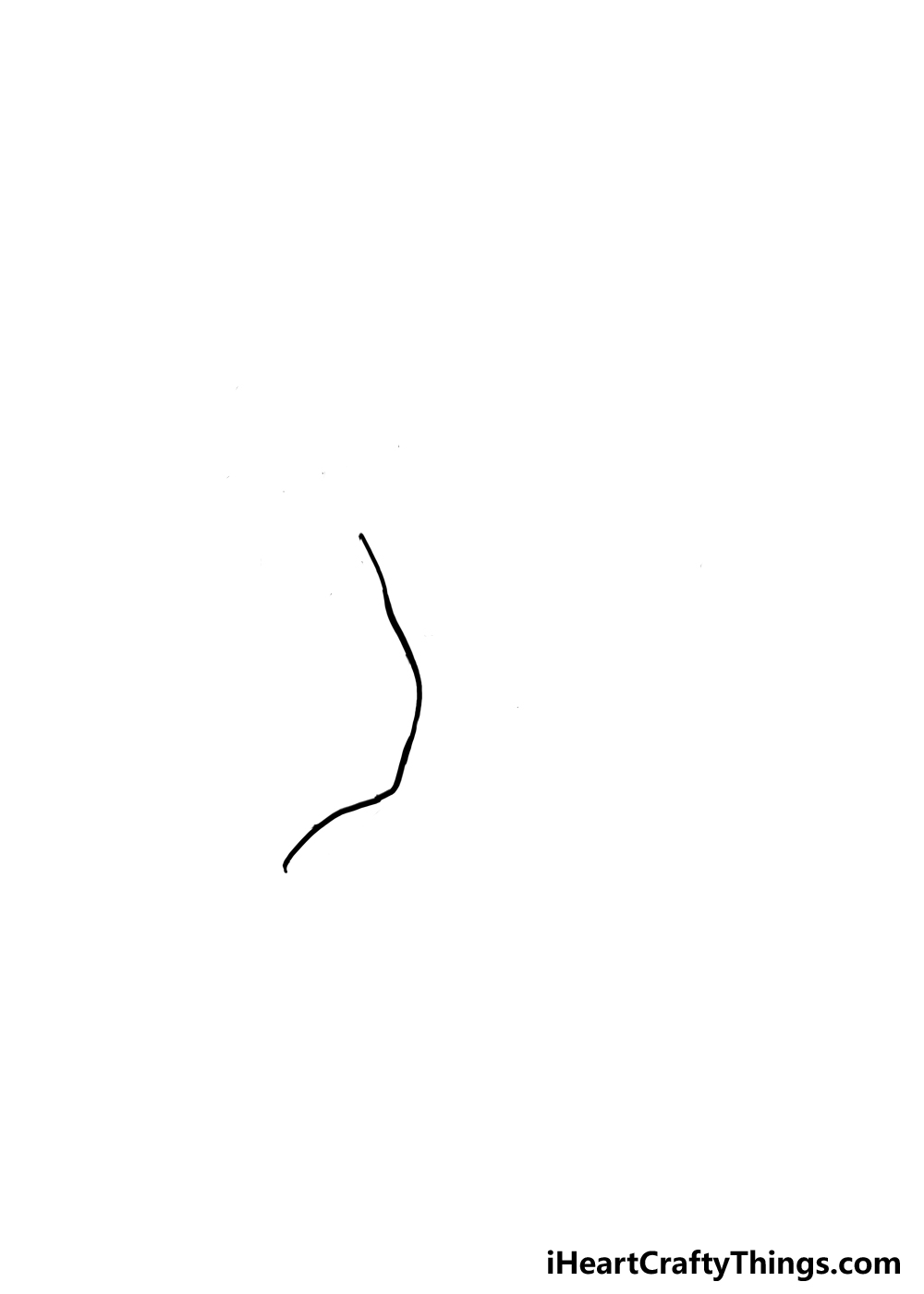 How to Draw A Willow Tree step 1