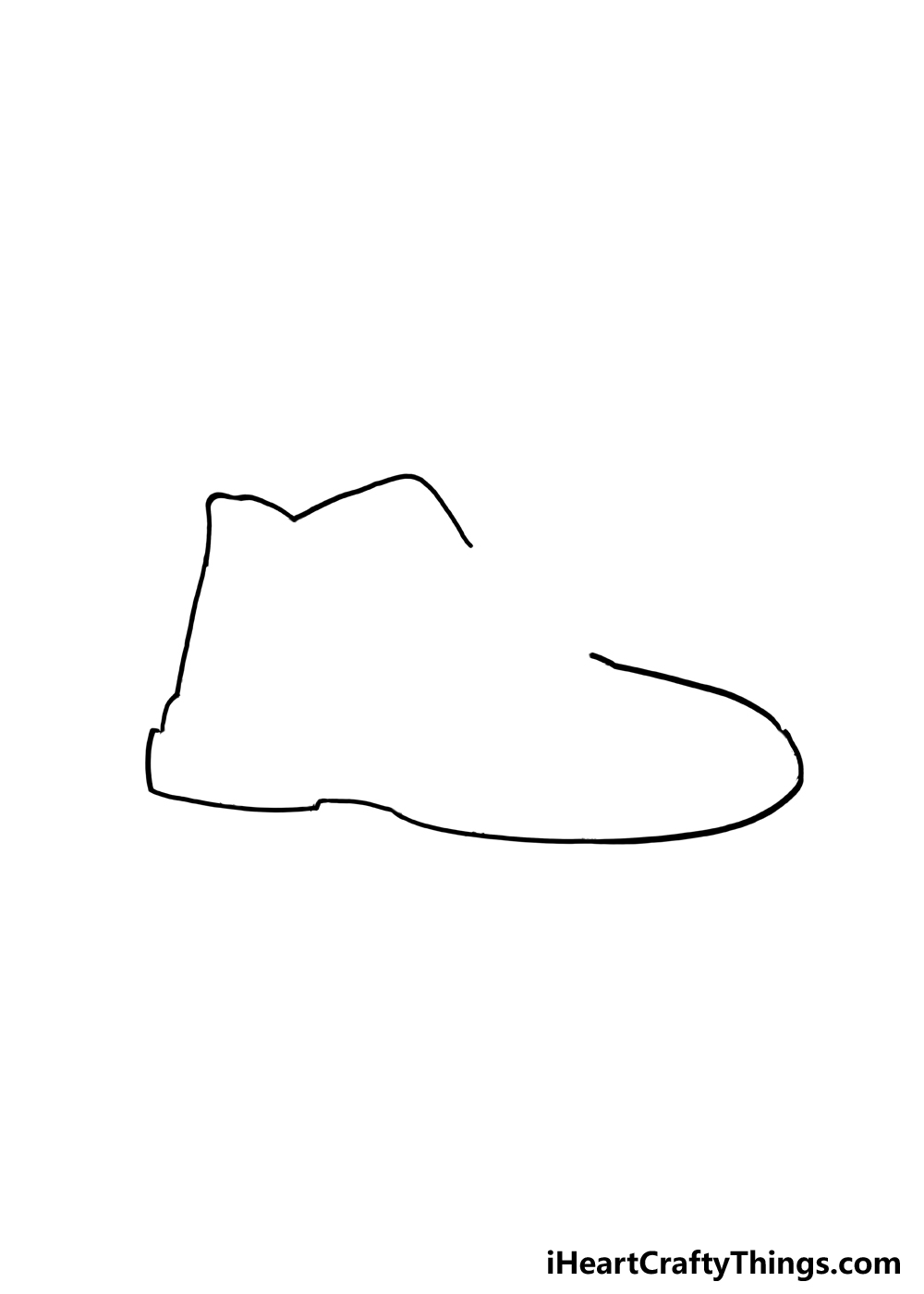 How to Draw A Shoe step 3