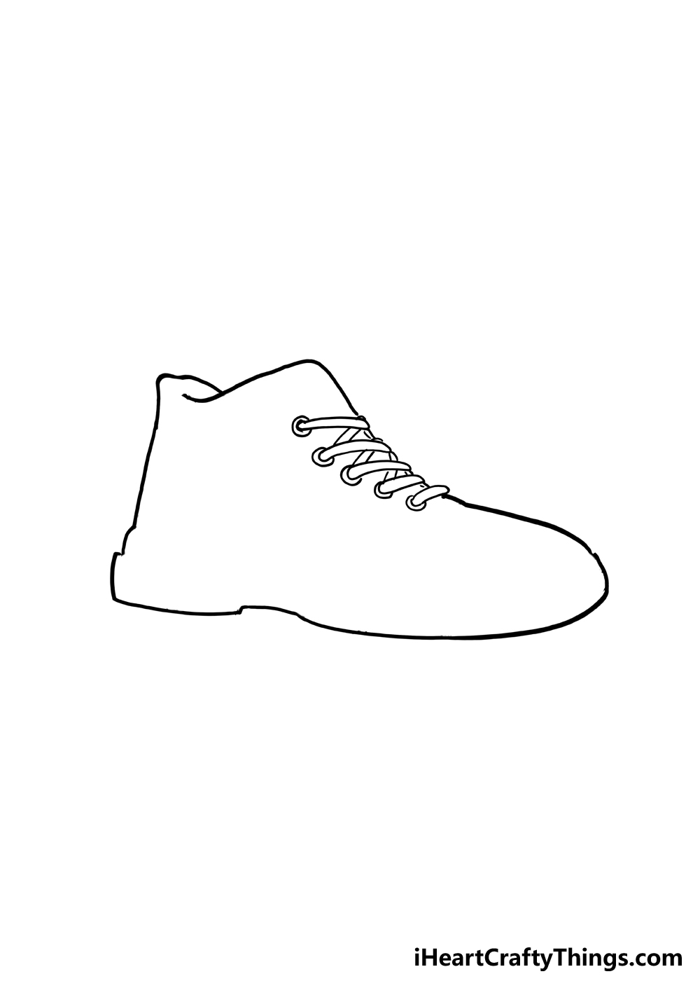 How to Draw A Shoe step 4