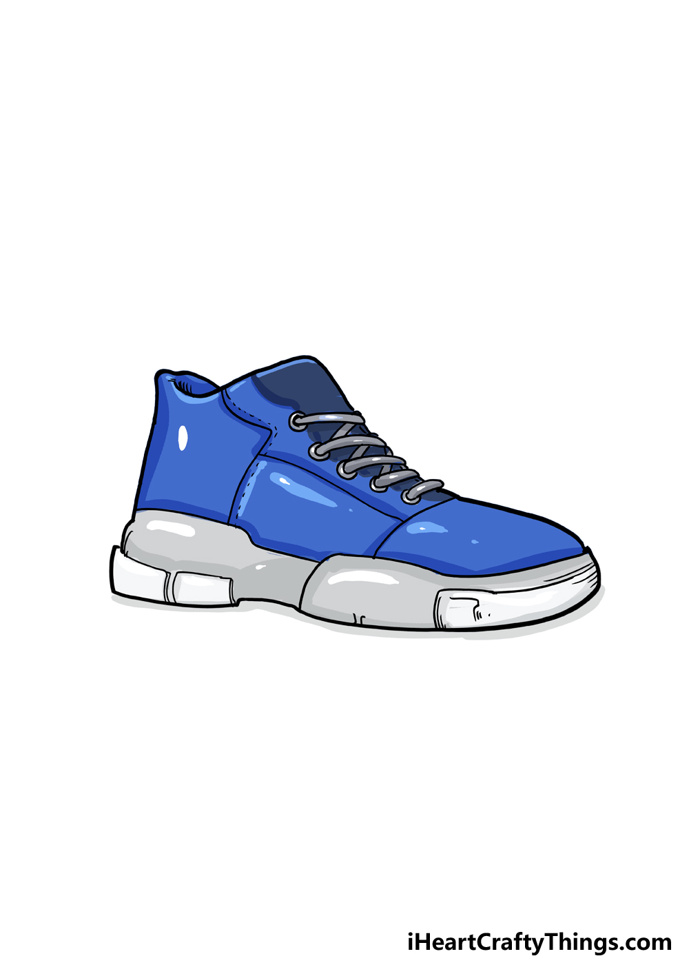 How to Draw A Shoe step 6