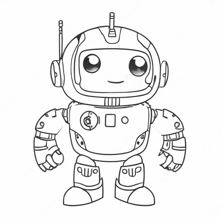 Download Toy Robot, Robot, Drawing. Royalty-Free Stock Illustration Image -  Pixabay