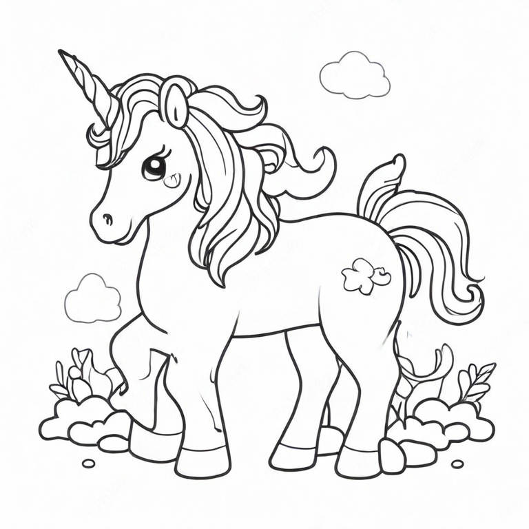 ☆ Step-by-Step: How to Draw a Cute Unicorn | Easy Drawing ☆