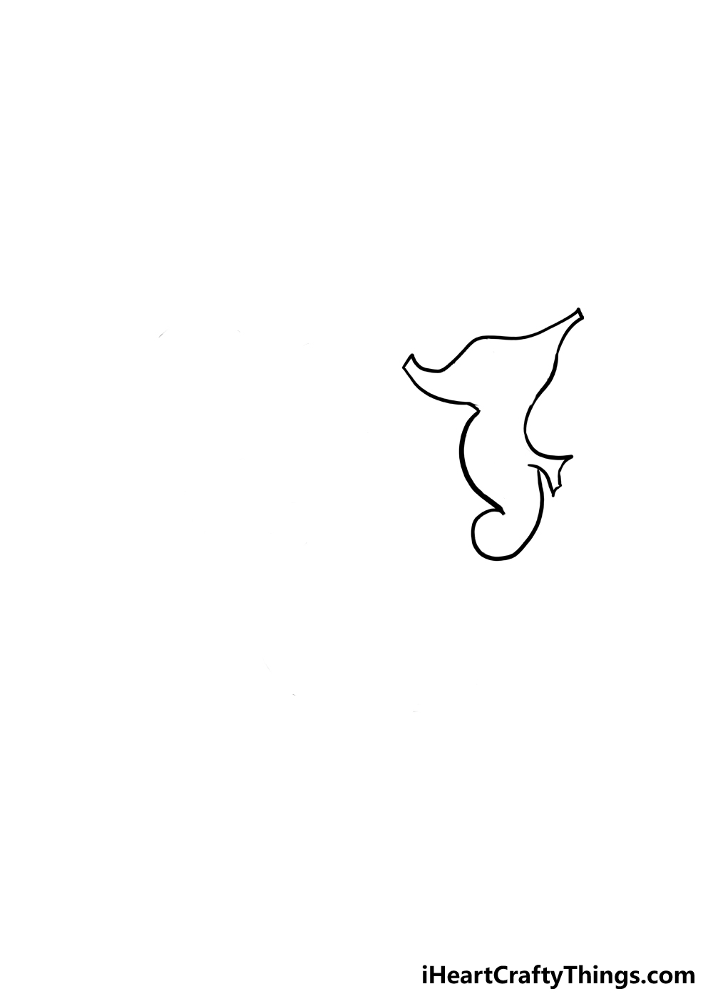 How to Draw Sea Animals step 1