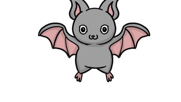 How to Draw A Cute Bat image