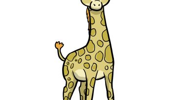 How to Draw A Cute Giraffe image