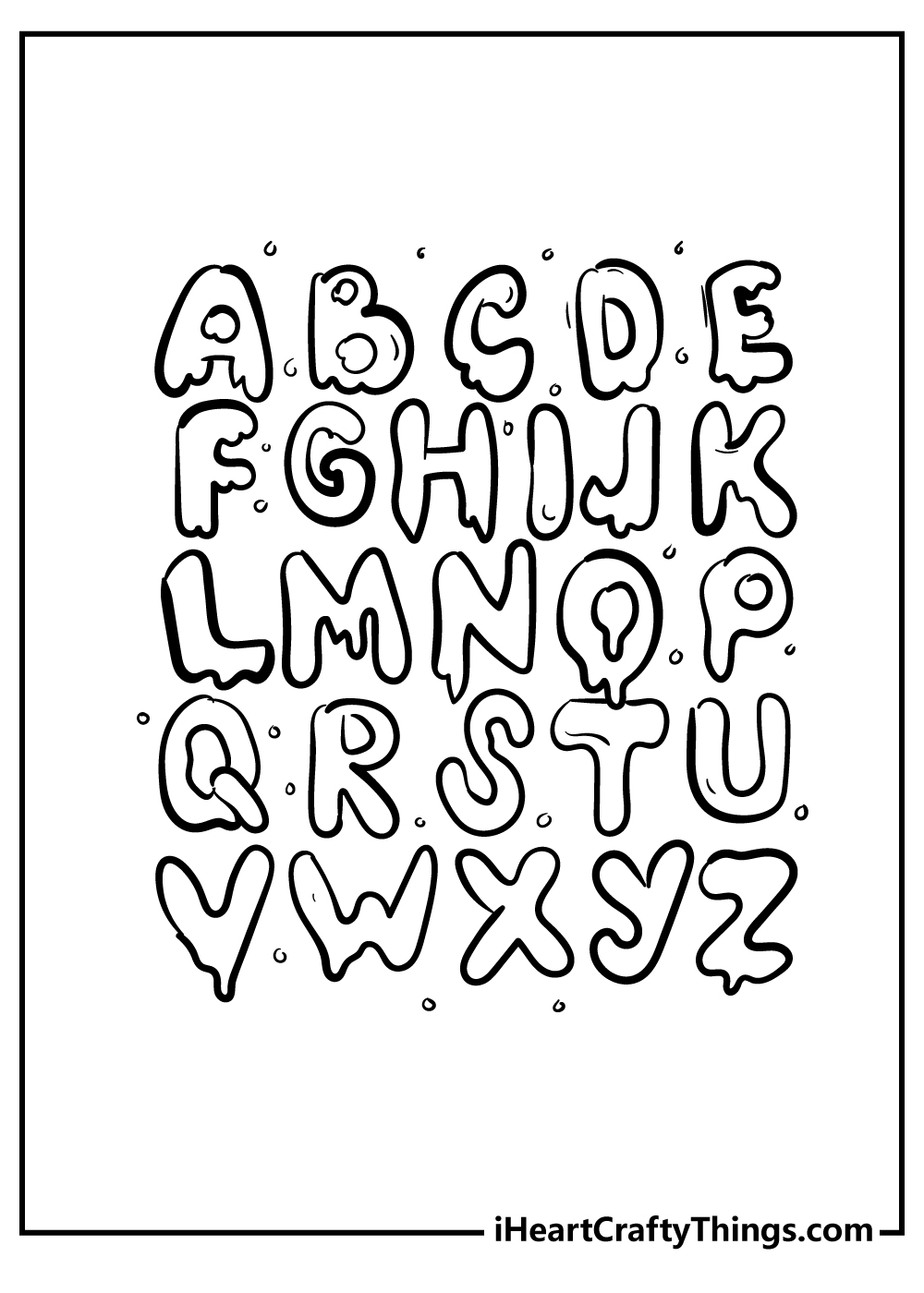 alphabet coloring printable for adults