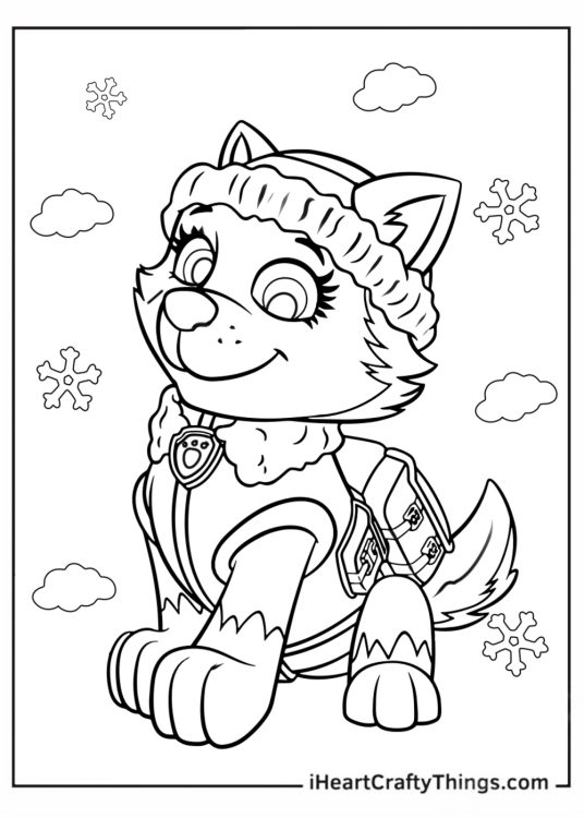 Coloring Page Of Everest