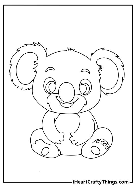 Forest animals coloring pages