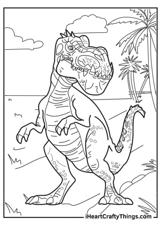 Gigantosaurus Coloring Page