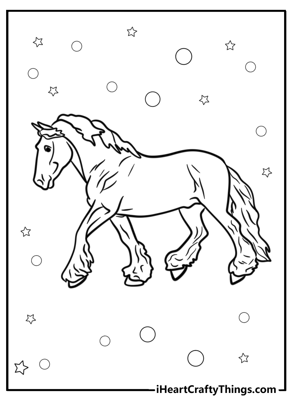 Breyer coloring pages