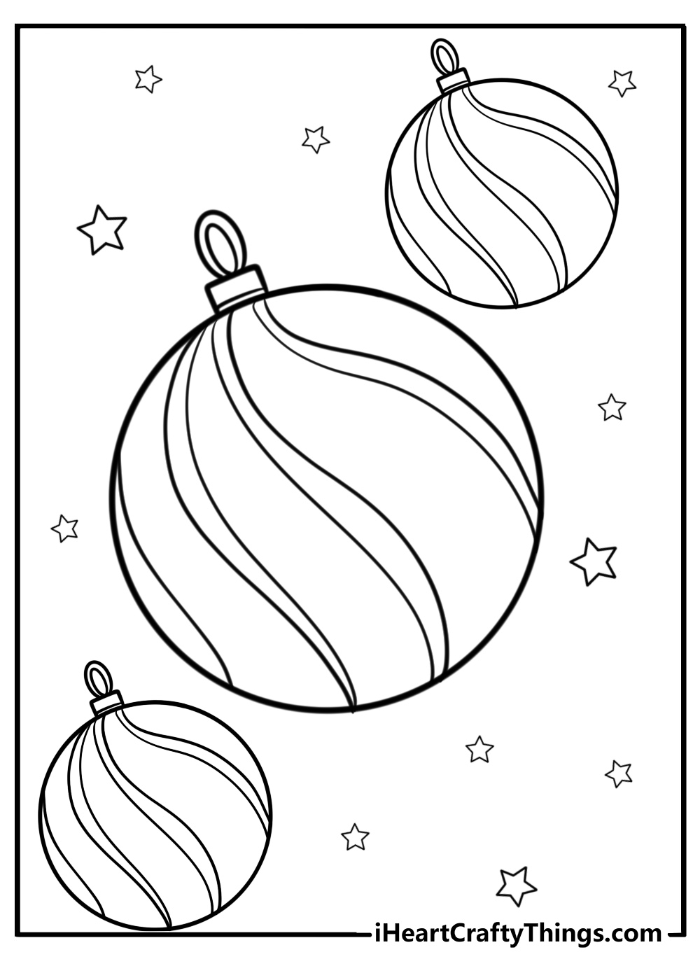 Festive ornament with intricate patterns coloring sheet