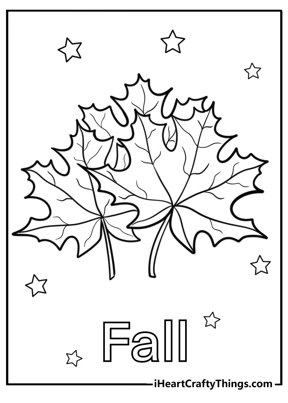 Happy fall yall coloring page