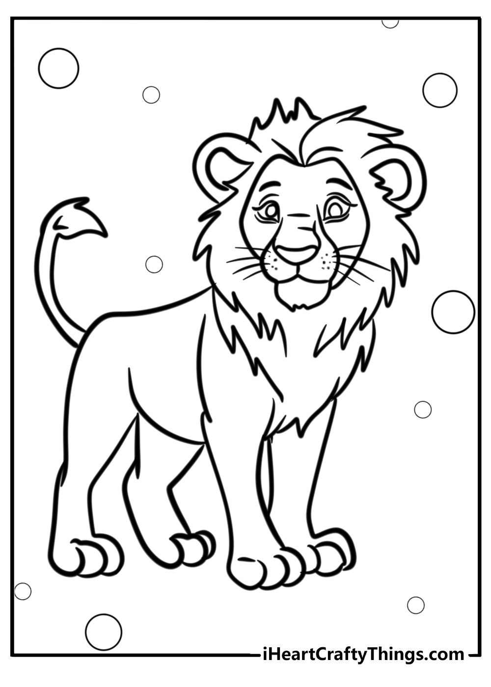 Realistic lion coloring pages for adults