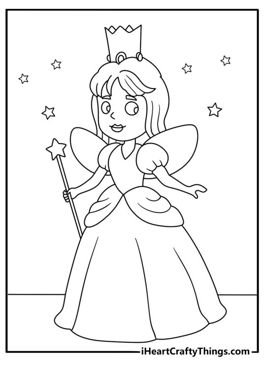 wizard of oz coloring pages glinda