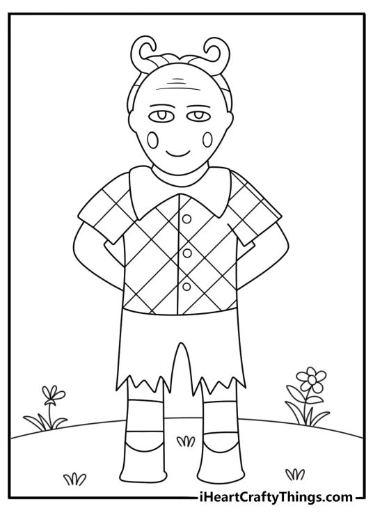 wizard of oz munchkin coloring pages