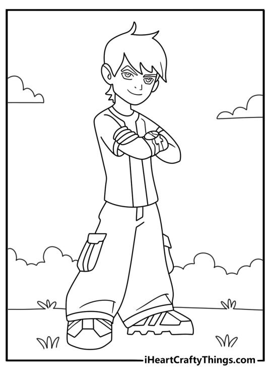 Ben 10 Coloring Pages (30 Free PDF Printables)