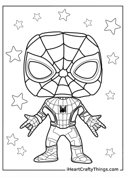Cute Funko Pop Spider-Man For Kids