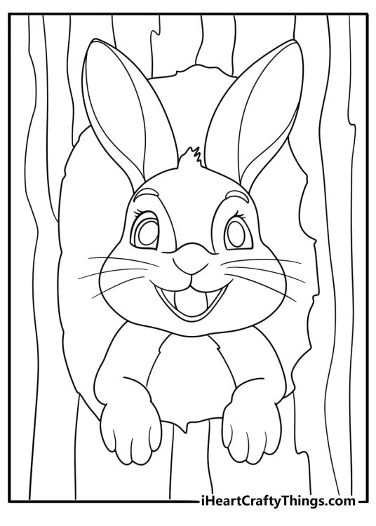 Rabbit Coloring Pages (50+ Printable PDF Sheets for Free)