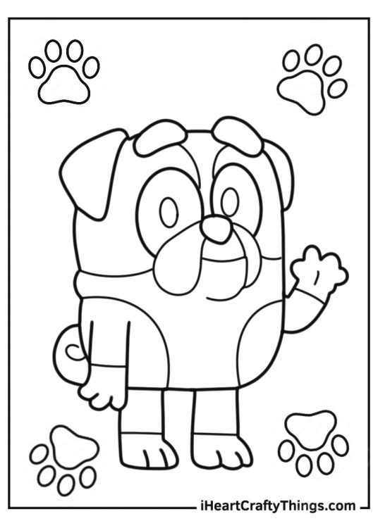 Simple Winton Outline Coloring Page