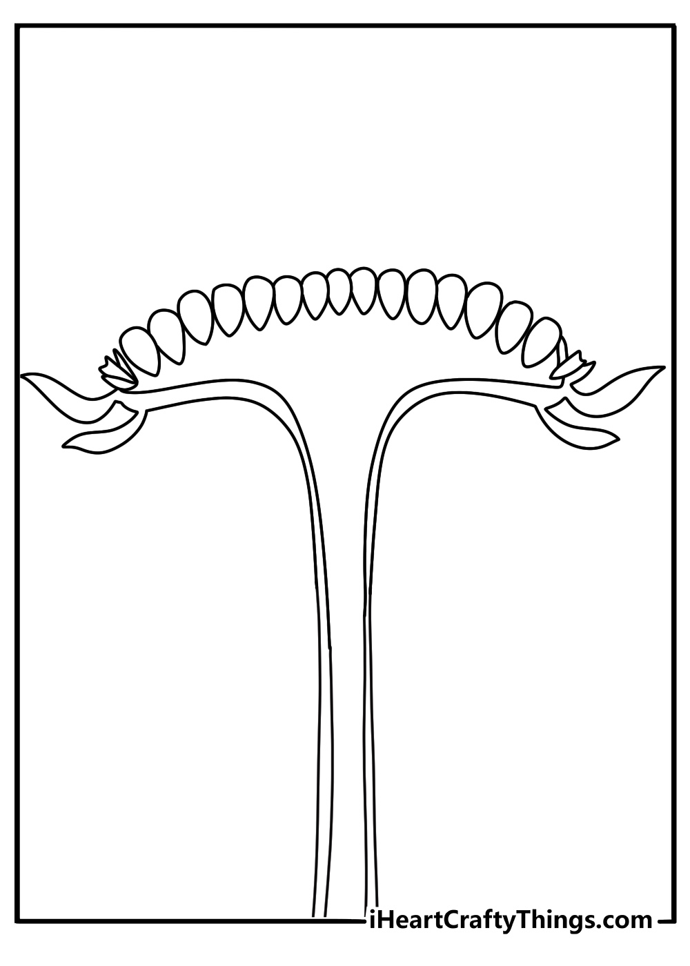 Sunflower seed head cross section intricate coloring page for adults