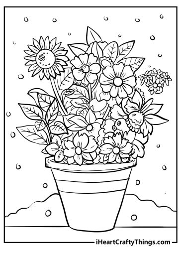 Printable April Coloring Pages (Updated 2024)