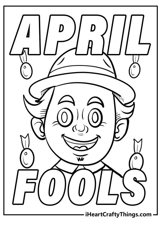 April Coloring Pages