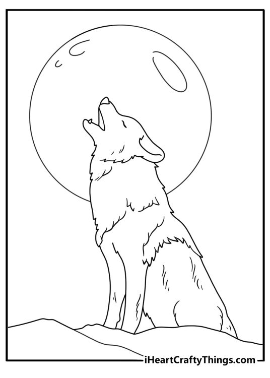 Wolf Coloring Pages (50 Easy Printables for Free)