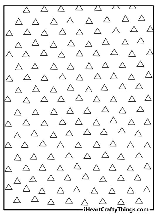 Demon Slayer kimono pattern coloring sheet