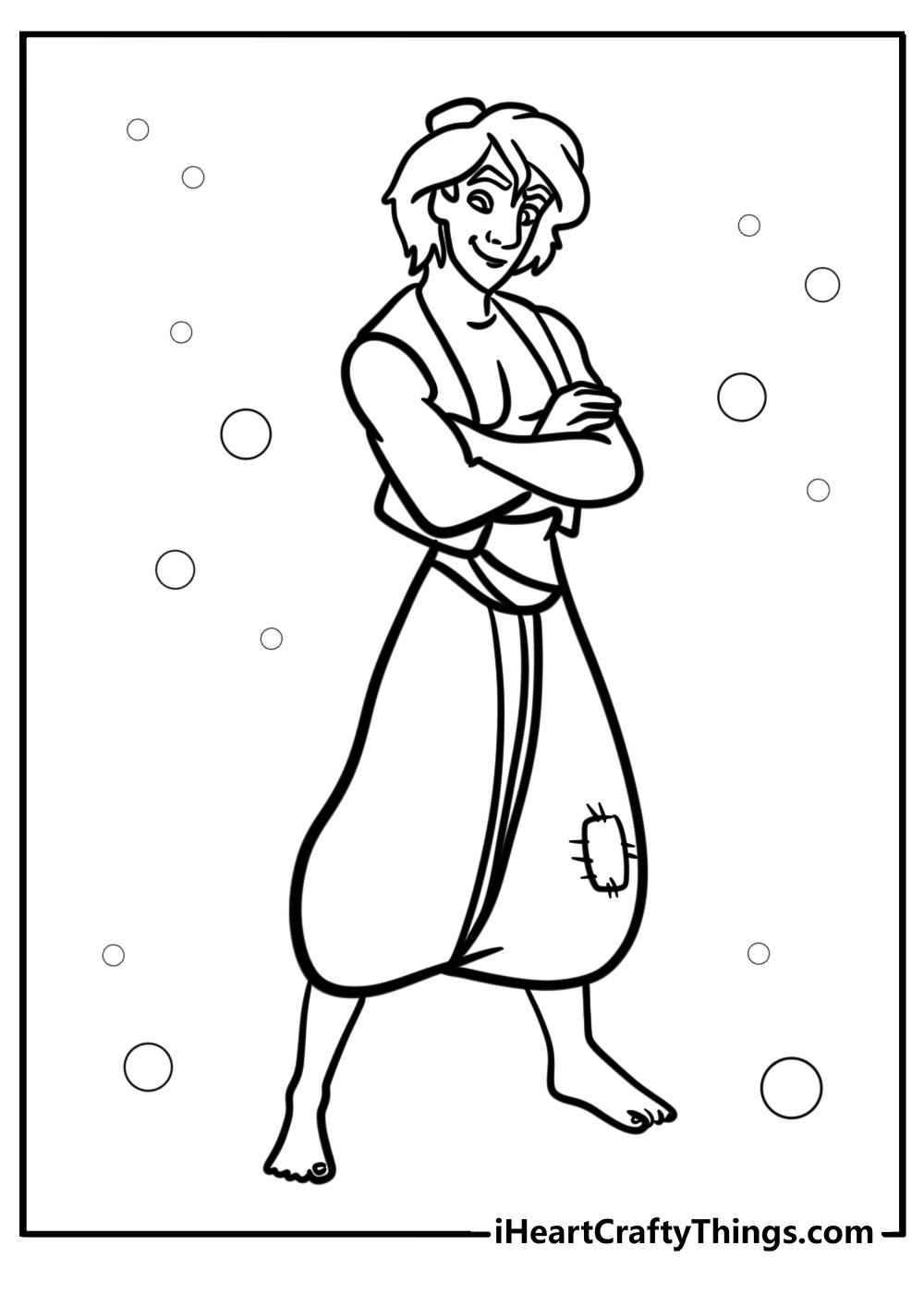 Free Aladdin coloring book pages