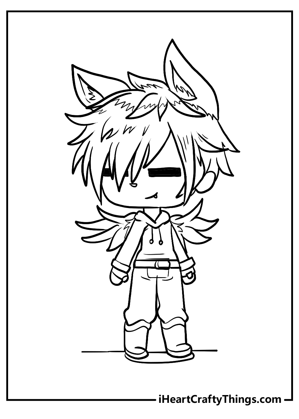 Gacha Life Coloring Pages - New Unique Collection