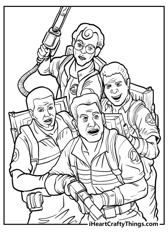 Printable Ghostbusters Coloring Pages (Updated 2024)