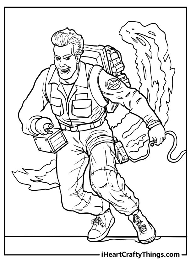 30 Printable Ghostbusters Coloring Pages For Free