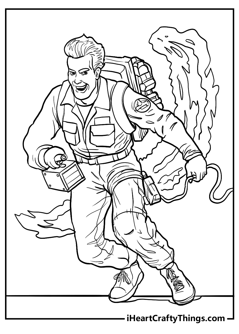 ghostbusters coloring sheet for adults