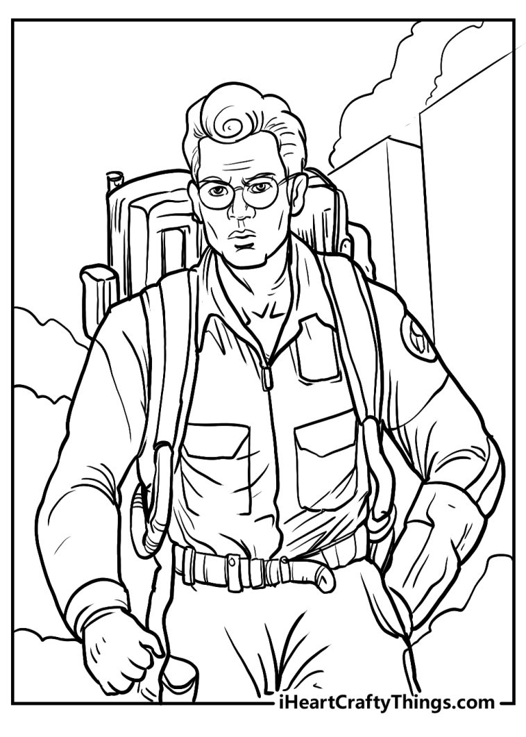 Printable Ghostbusters Coloring Pages (Updated 2024)