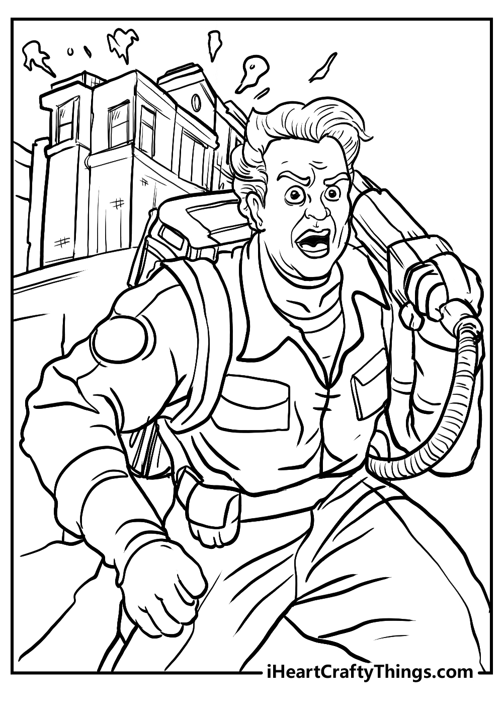 ghostbusters coloring pages free download