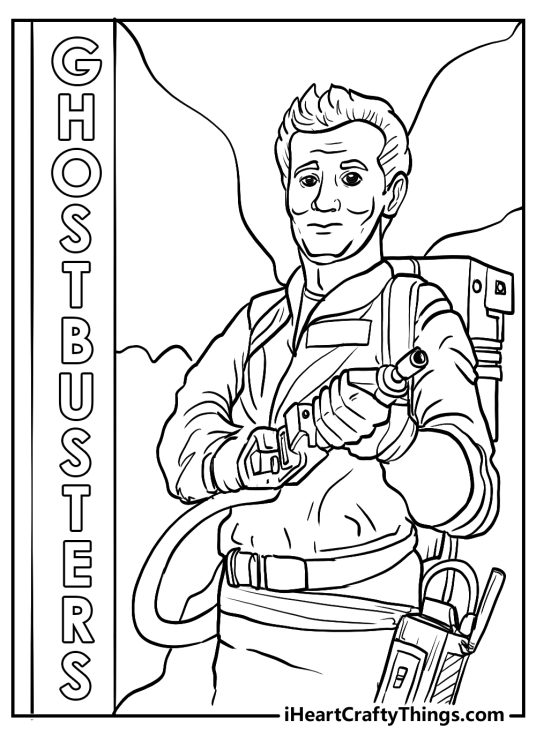 30 Ghostbusters Coloring Pages