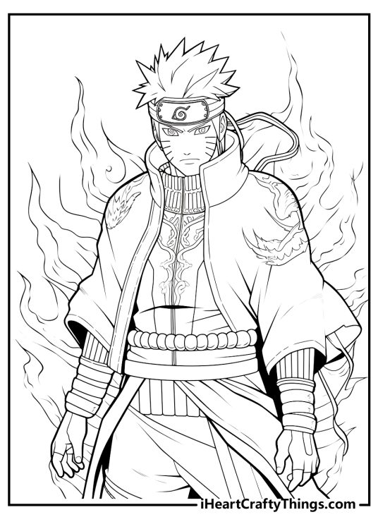 15 Naruto Coloring Pages To Print For Free