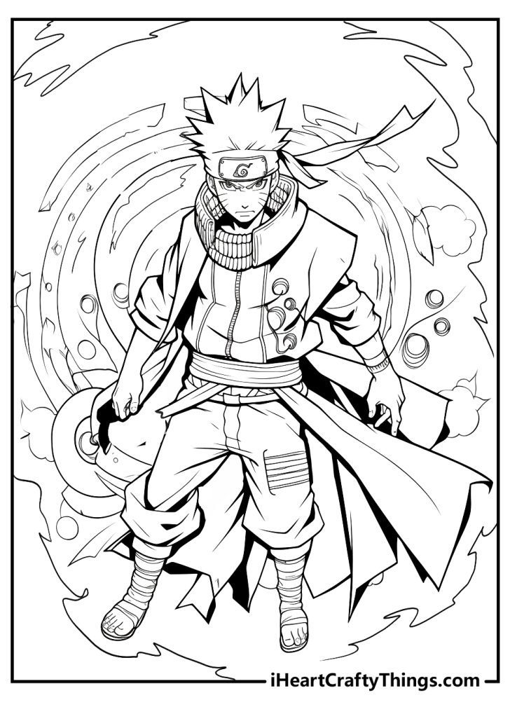 Printable Naruto Coloring Pages (Updated 2024)