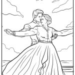titanic coloring printable for adults