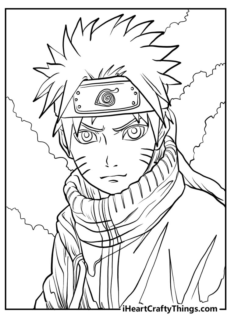 Printable Naruto Coloring Pages (Updated 2024)