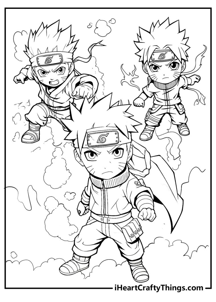 15 Naruto Coloring Pages To Print For Free