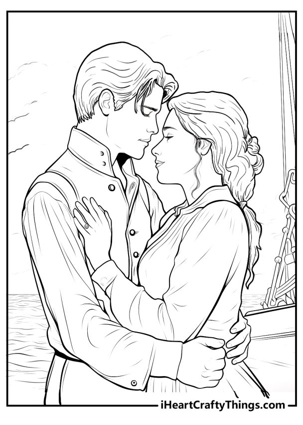 15 Titanic Coloring Pages (100% Free To Download And Print)