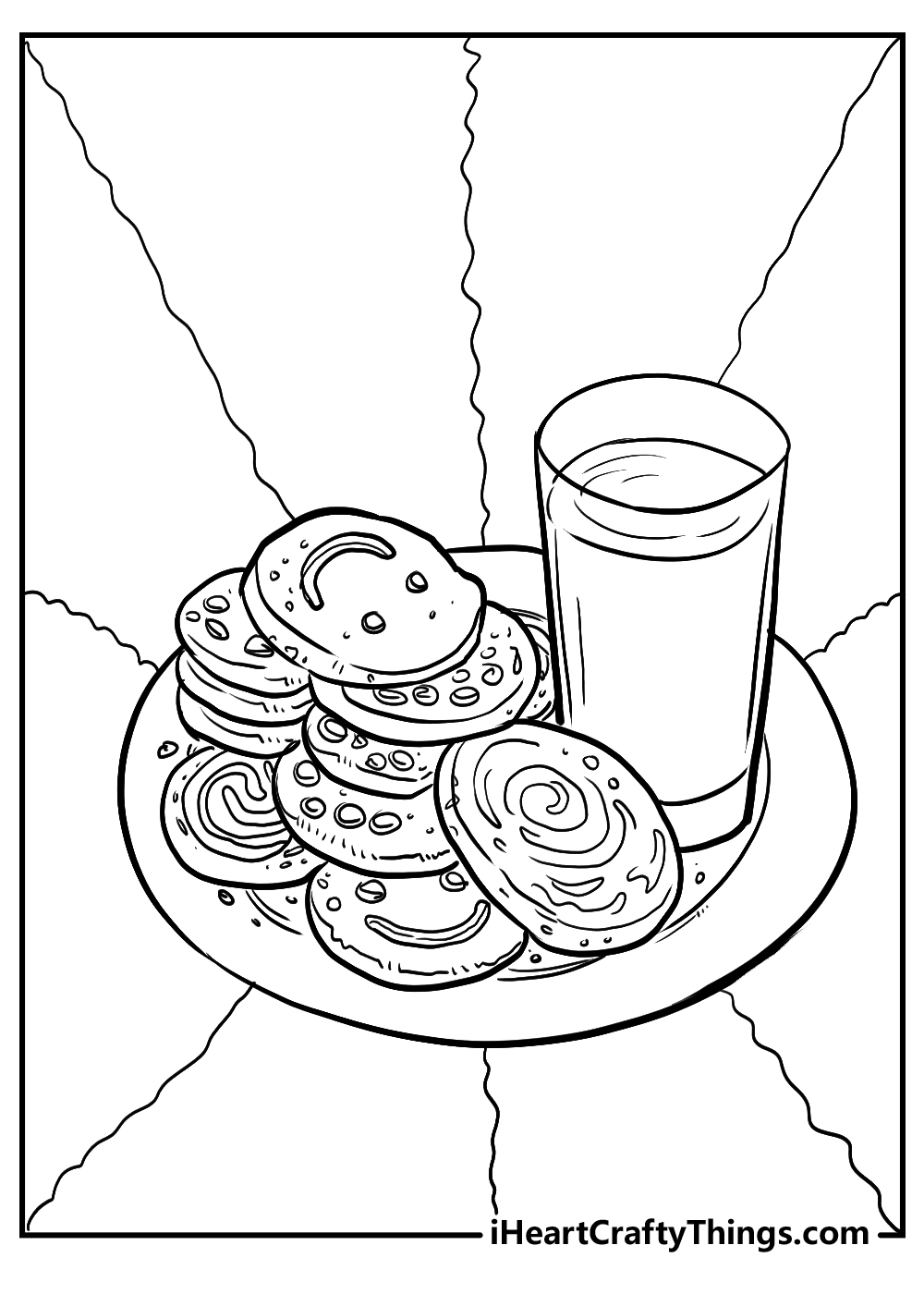 original cookies coloring pages