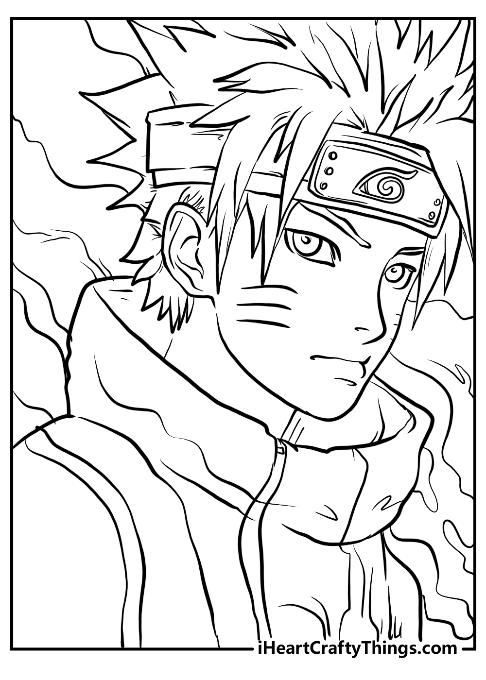 Naruto And Sasuke Coloring Pages Printable for Free Download